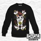 DDD02 Turbo Abuela / Turbo Granny Cat - Dandadan / Crewneck - Poleron Polo 1