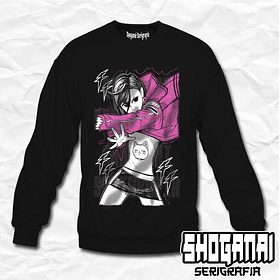 DDD03 Momo Ayase - Dandadan / Crewneck - Poleron Polo