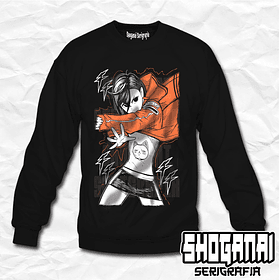 DDD03 OP2 Momo Ayase - Dandadan / Crewneck - Poleron Polo