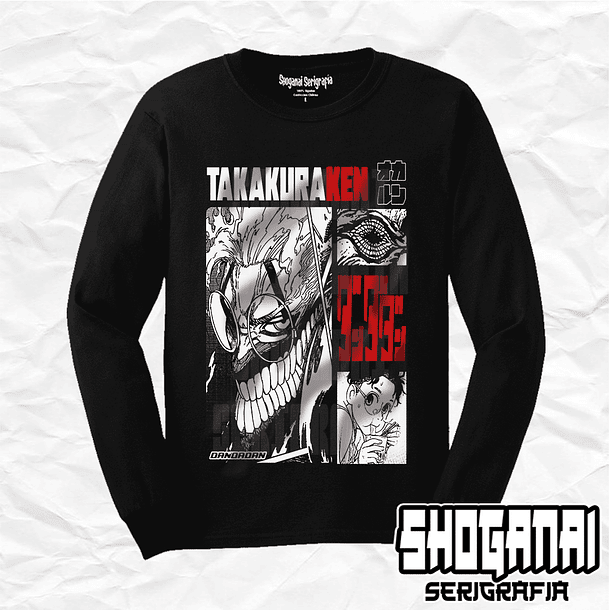 DDD09 Okarun - Takakura Ken - Dandadan / Polera manga larga 1