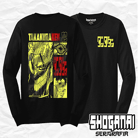 DDD09 OP2 Okarun - Takakura Ken - Dandadan / Polera manga larga