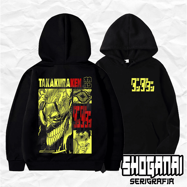 DDD09 OP2 Okarun - Takakura Ken - Dandadan / Hoddie - Poleron Canguro 1