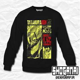 DDD09 OP2 Okarun - Takakura Ken - Dandadan / Crewneck - Poleron Polo