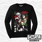 DDD11 Momo y Okarun - Dandadan / Polera manga larga 1