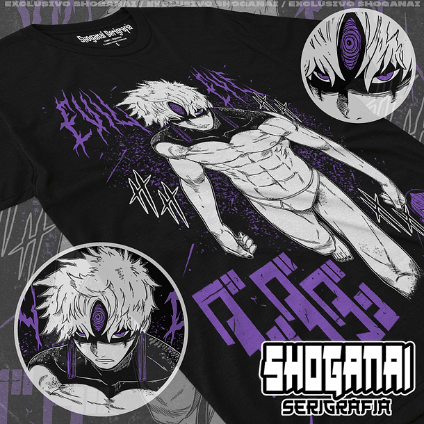 DDD12 Evil Eye / Jiji - Dandadan / Polera manga corta 1