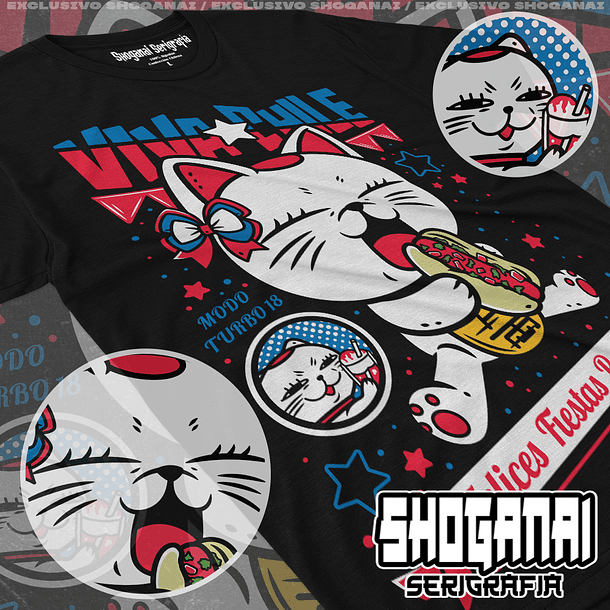 DDD13 Turbo Granny / Turbo Abuela Fiestas Patrias 18SEPT - Dandadan / Polera manga corta 1