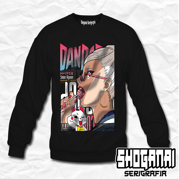 DDD14 Seiko Ayase - Dandadan / Crewneck - Poleron Polo 1