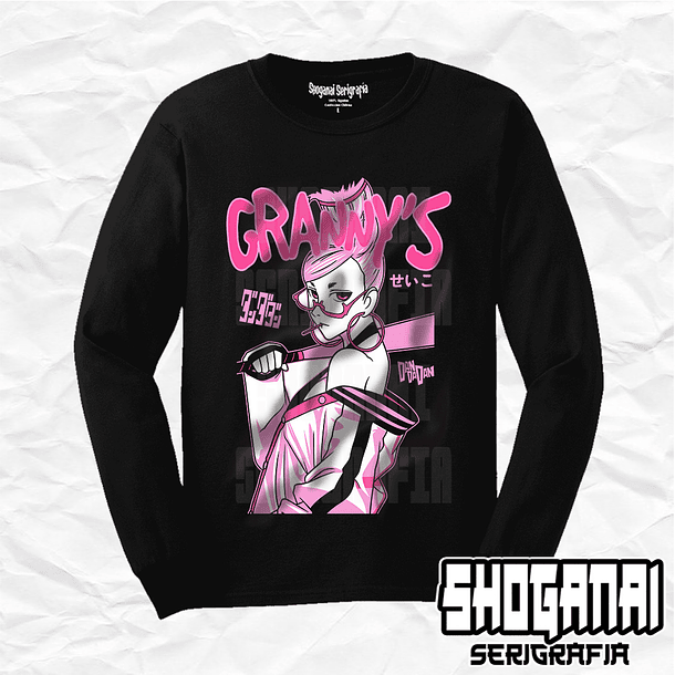 DDD15 Seiko Ayase - Dandadan / Polera manga larga 1