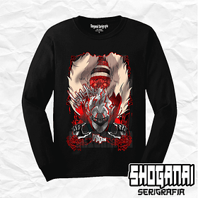 DDD17 Okarun y Turbo Abuela - Dandadan / Polera manga larga