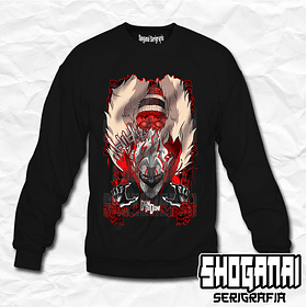 DDD17 Okarun y Turbo Abuela - Dandadan / Crewneck - Poleron Polo