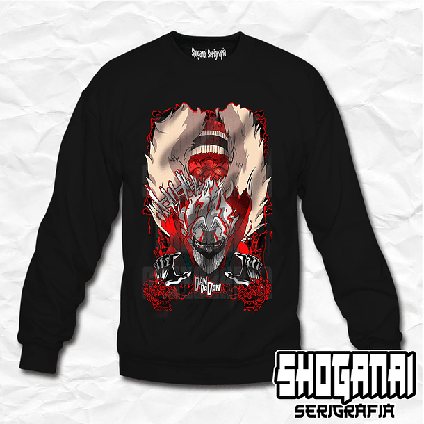 DDD17 Okarun y Turbo Abuela - Dandadan / Crewneck - Poleron Polo 1