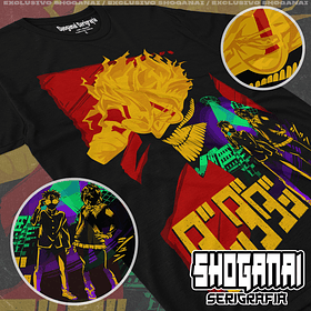 DDD18 Okarun y Momo - Dandadan / Polera manga corta