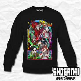 DDD20 Okarun, Momo y Turbo Abuela - Dandadan / Crewneck - Poleron Polo