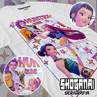 KPOP01 Huntr/x - Huntrix - Kpop Demon Hunters / Polera manga corta 1
