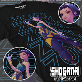 KPOP06 Zoey - Kpop Demon Hunters / Polera manga corta