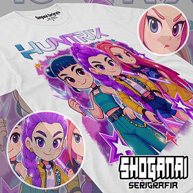 KPOP11 Huntr/x - Huntrix - Kpop Demon Hunters / Polera manga corta