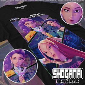 KPOP16 Huntrix - Huntr/x - Kpop Demon Hunters / Polera manga corta