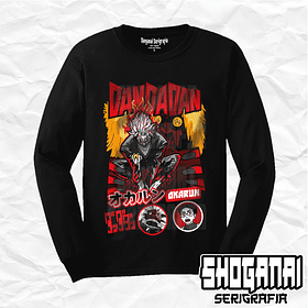 DDD23 Okarun y Turbo Abuela - Dandadan / Polera manga larga