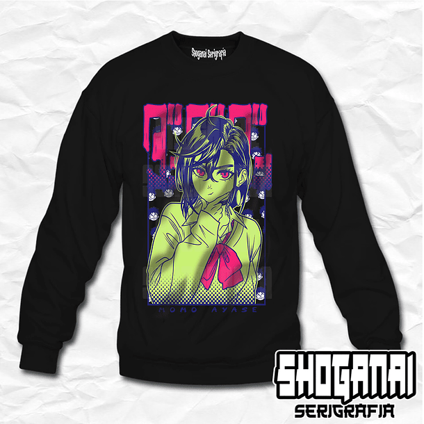 DDD24 Momo Ayase - Dandadan / Crewneck - Poleron Polo 1