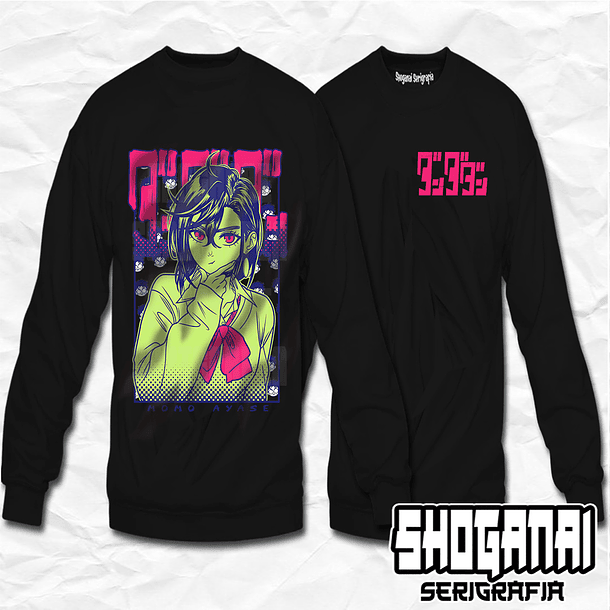 DDD24 Momo Ayase - Dandadan / Crewneck - Poleron Polo 1