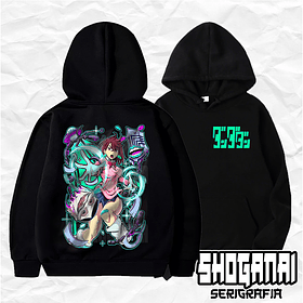 DDD25 Momo Ayase - Dandadan / Hoddie - Poleron Canguro