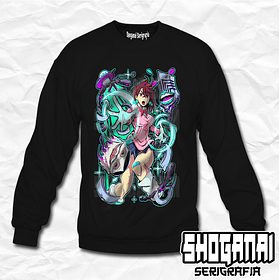 DDD25 Momo Ayase - Dandadan / Crewneck - Poleron Polo