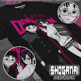 DDD26 Momo y Okarun - Dandadan / Polera manga corta