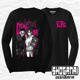 DDD26 Momo y Okarun - Dandadan / Polera manga larga