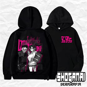 DDD26 Momo y Okarun - Dandadan / Hoddie - Poleron Canguro