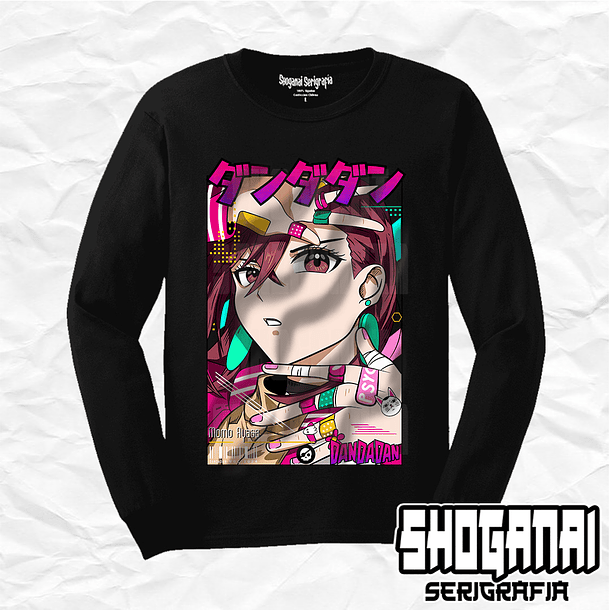 DDD27 Momo Ayase - Dandadan / Polera manga larga 1
