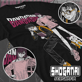 DDD30 Momo, Okarun y Turbo Abuela - Dandadan / Polera manga corta