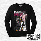 DDD30 Momo, Okarun y Turbo Abuela - Dandadan / Polera manga larga 1