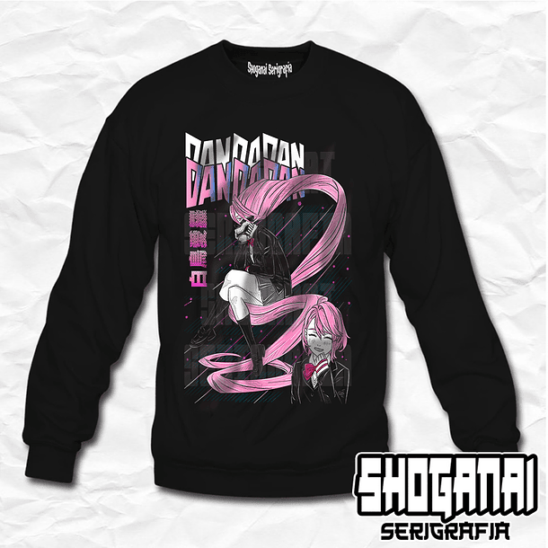 DDD31 Aira Shiratori - Dandadan / Crewneck - Poleron Polo 1