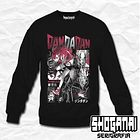 DDD32 Momo y Okarun - Dandadan / Crewneck - Poleron Polo 1