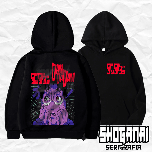 DDD35 Okarun - Dandadan / Hoddie - Poleron Canguro 1