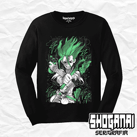 DRS01 Senku Ishigami - Dr. Stone / Polera manga larga