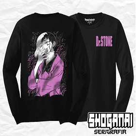DRS04 Gen Asagiri - Dr. Stone / Polera manga larga
