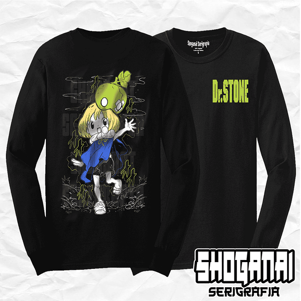 DRS05 Suika - Dr. Stone / Polera manga larga 1