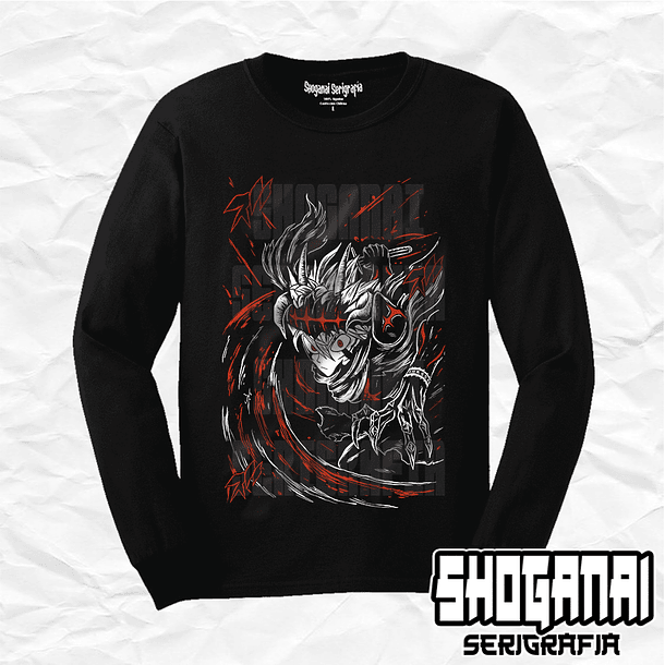 BC02 Asta - Black Clover / Polera manga larga 1