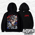 BC03 Asta - Black Clover / Hoddie - Poleron Canguro 1