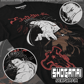 BC04 Yami Sukehiro - Black Clover / Polera manga corta