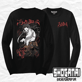 BC04 Yami Sukehiro - Black Clover / Polera manga larga