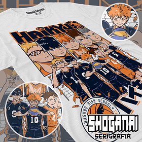 HKY02 Karasuno - Haikyuu!! / Polera manga corta