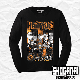 HKY02 Karasuno - Haikyuu!! / Polera manga larga