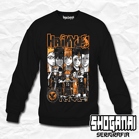 HKY02 Karasuno - Haikyuu!! / Crewneck - Poleron Polo