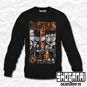 HKY02 OP2 Karasuno - Haikyuu!! / Crewneck - Poleron Polo