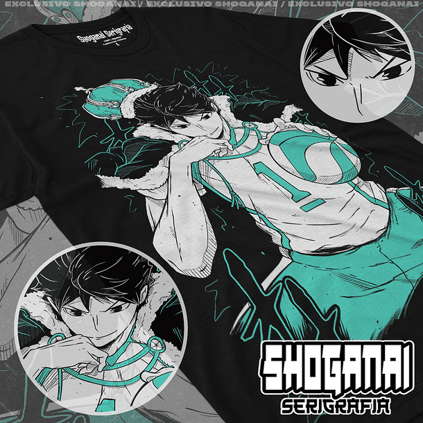 HKY03 Toru Oikawa - Haikyuu!! / Polera manga corta 1