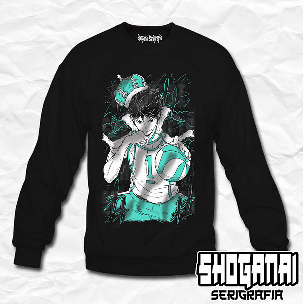 HKY03 Toru Oikawa - Haikyuu!! / Crewneck - Poleron Polo 1