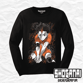 HKY04 Yu Nishinoya - Haikyuu!! / Polera manga larga
