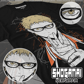 HKY05 Kei Tsukishima - Haikyuu!! / Polera manga corta